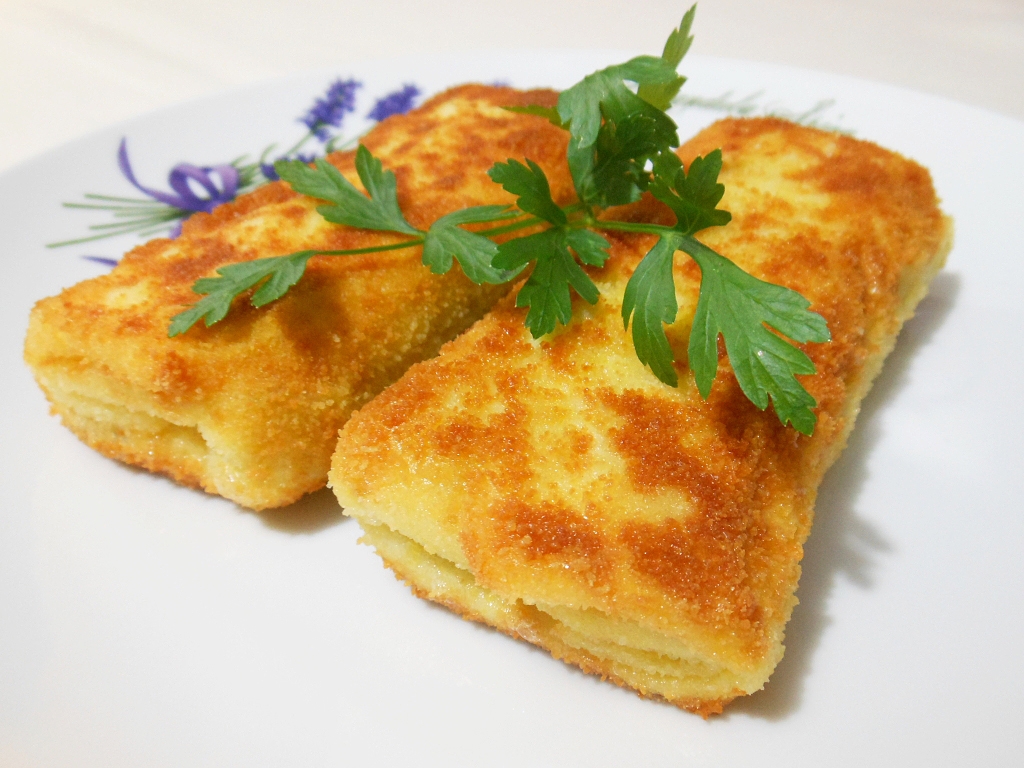 Krokiety z mięsem z rosołu i pieczarkami
