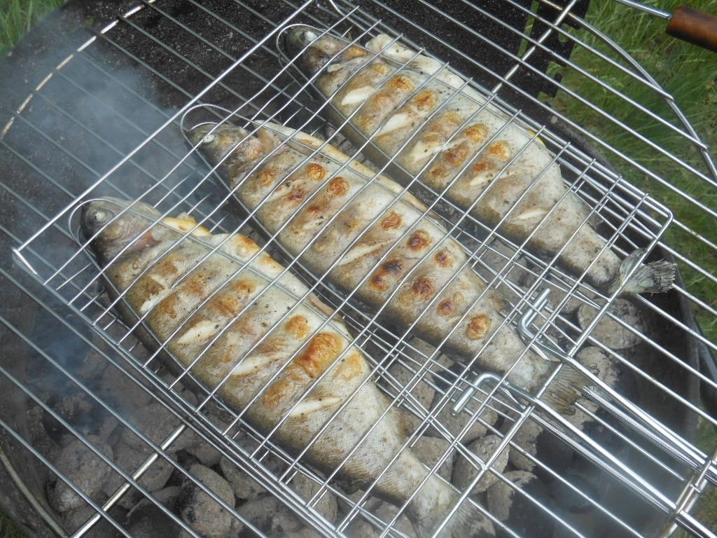 Pstrąg z grilla