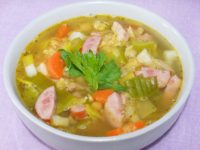 Holenderska zupa z grochu (erwtensoep)